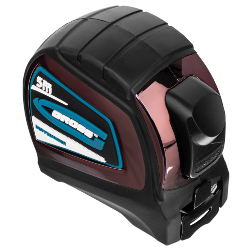 Рулетка "Doppelhaken",5 м x 25 мм,двухсторонний зацеп,Нейлон,двусторонняя шкала,автоматическая фиксация Gross по ценам производителя в Воронеже с доставкой по всей России