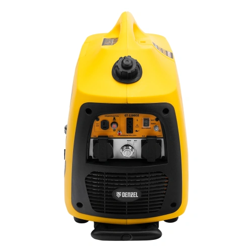 Генератор инверторный GT-3200iSE, 3.2 кВт, 230 В, бак 6 л, закрытый корпус, электростартер Denzel по ценам производителя в Воронеже с доставкой по всей России