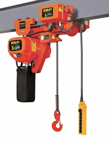 3т 4,5м УСВ таль цепная ТЭЦ OCALIFT 03-01LHD 380в передвижная двухскоростная купить в Москве с доставкой по всей России | ProtosMarket.ru