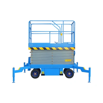 Подъемник ножничный самоходный 500 кг 6/8 м TOR SJY-0,5-6 DC аккумуляторный по ценам производителя в Воронеже с доставкой по всей России