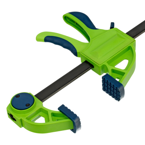 Струбцина F-образная, быстрозажимная, 300 х 70 х 540 мм, пластиковый корпус, фиксатор, двухкомпонентная рукоятка Сибртех по ценам производителя в Воронеже с доставкой по всей России