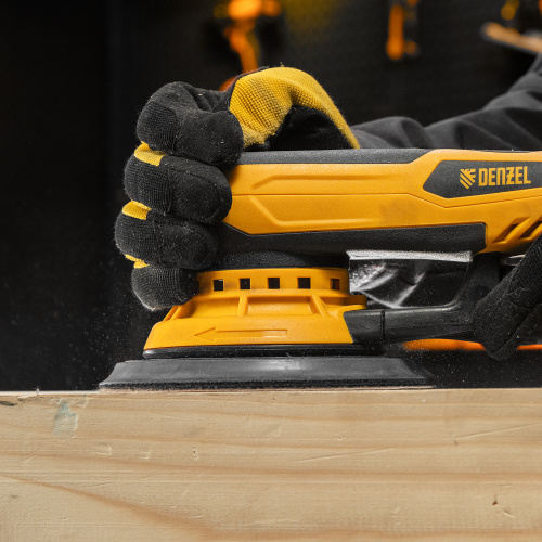 Машина шлифовальная орбитальная бесщет OS-150-BL, 350 Вт, 4000-10000 об/мин Denzel по ценам производителя в Воронеже с доставкой по всей России