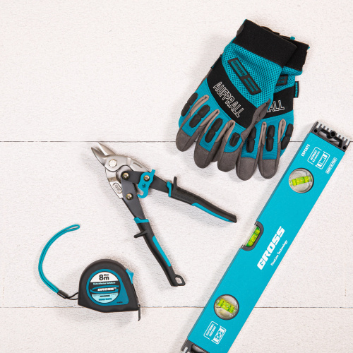 Ножницы по металлу "Piranha", 230 мм, прямой усиленный рез (Bulldog) сталь СrMo, двухкомпонентная рукоятка-ки Gross по ценам производителя в Воронеже с доставкой по всей России