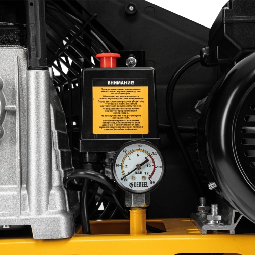 Компрессор воздушный рем. привод BCI 2200/100, 2,2 кВт, 100 литров, 420 л/мин Denzel по ценам производителя в Воронеже с доставкой по всей России