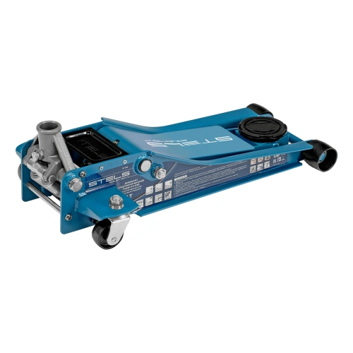 Домкрат гидравлический подкатной, быстрый подъем, 3т Low Profile Quick, 75-515 мм, профессиональный Stels по ценам производителя в Воронеже с доставкой по всей России