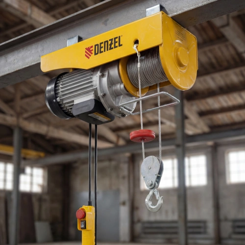 Тельфер электрический TF-1200,1.2 т, 1800 Вт, высота 12 м, 8 м/мин Denzel по ценам производителя в Воронеже с доставкой по всей России