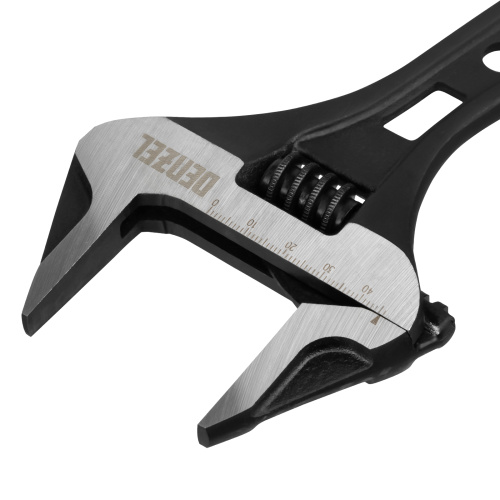 Ключ разводной 185 мм, CrV, кованый, укороченная рукоятка Denzel по ценам производителя в Воронеже с доставкой по всей России