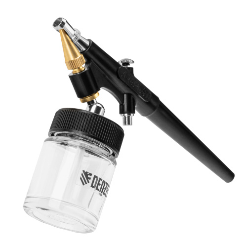 Аэрограф с нижним бачком AB2, 0,8 мм, 22 мл, 11 л/мин Denzel по ценам производителя в Воронеже с доставкой по всей России