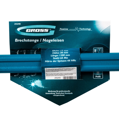 Лом-гвоздодер, двутавровый профиль, 1200х30х17 мм Gross по ценам производителя в Воронеже с доставкой по всей России