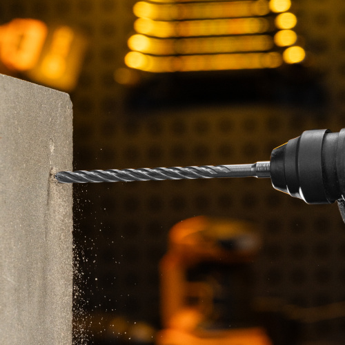 Бур по бетону, цельная крестовая пластина, 8x215 мм, SDS PLUS Denzel по ценам производителя в Воронеже с доставкой по всей России