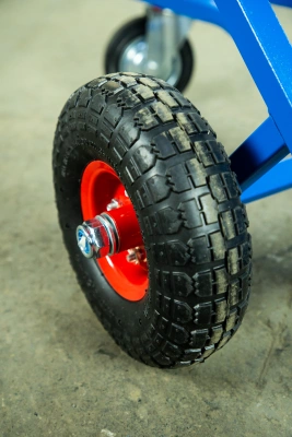 Тележка для газовых баллонов TOR ГБ-2, 2 баллона (250 пневмо колеса + 160 поворотное) по ценам производителя в Воронеже с доставкой по всей России