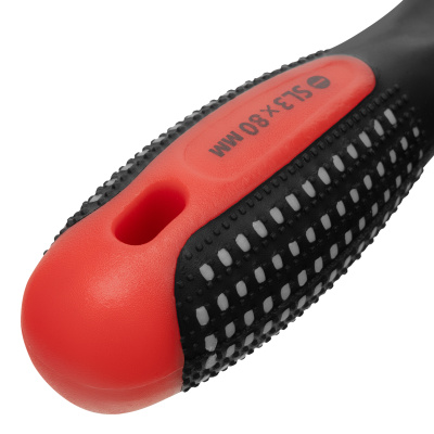 Отвертка Fusion, SL3 х 80 мм, CrV, трехкомпонентная рукоятка "Anti slip" Matrix по ценам производителя в Воронеже с доставкой по всей России