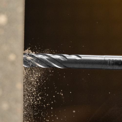 Бур по бетону, цельная крестовая пластина, 10x115 мм, SDS PLUS Denzel по ценам производителя в Воронеже с доставкой по всей России