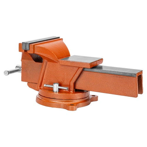 Тиски слесарные, 200 мм, поворотные, с наковальней Sparta по ценам производителя в Воронеже с доставкой по всей России