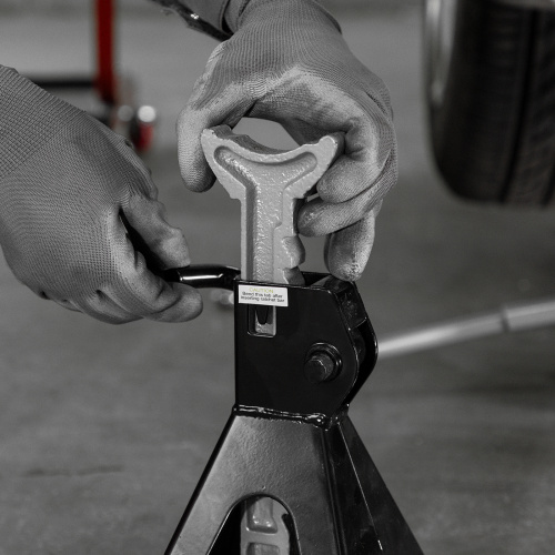 Подставки под машину регулируемые, 2 т, H подъема 275-420 мм, 2 шт Matrix по ценам производителя в Воронеже с доставкой по всей России