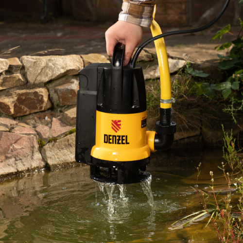 Дренажный насос DP800A, 800 Вт, подъем 5 м, 13000 л/ч Denzel по ценам производителя в Воронеже с доставкой по всей России
