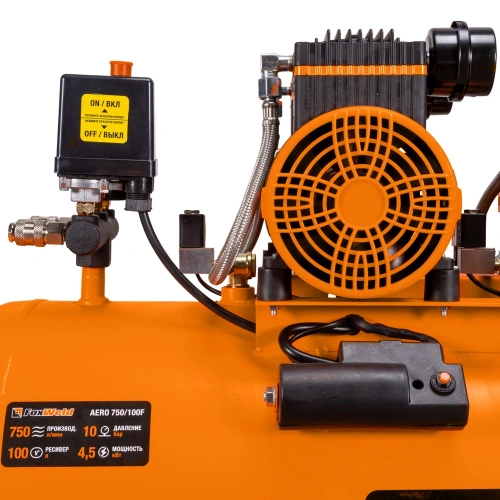 Компрессор безмасляный AERO 750/100F купить в Москве с доставкой по всей России | ProtosMarket.ru