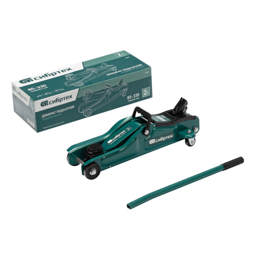 Домкрат гидравлический подкатной, 2 т, 85-330 мм, низкий подхват Сибртех по ценам производителя в Воронеже с доставкой по всей России