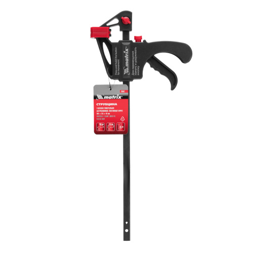 Струбцина универсальная F-образная, 200 х 315 х 45 мм, пластмассовый корпус Matrix по ценам производителя в Воронеже с доставкой по всей России