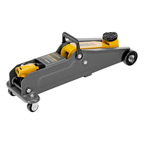 Домкрат гидравлический подкатной, 2 т, 135-385 мм, в пласт. кейсе Denzel по ценам производителя в Воронеже с доставкой по всей России