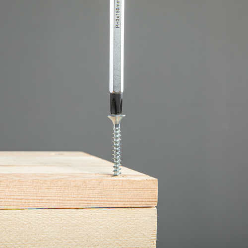 Отвертка PH3 x 150 мм, S2, трехкомпонентная ручка Gross по ценам производителя в Воронеже с доставкой по всей России