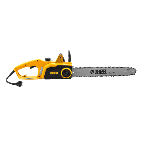 Пила цепная электрическая EDS-2200P, 2.2 кВт,поперечная, шина 45 см, шаг 3/8, паз 1.3 мм, 63 звена Denzel по ценам производителя в Воронеже с доставкой по всей России