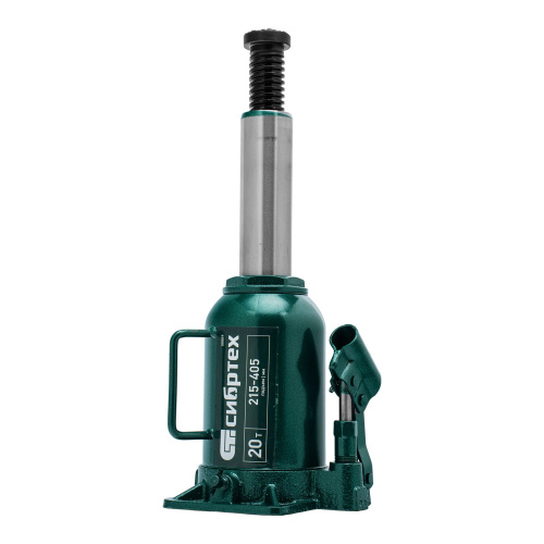 Домкрат гидравлический бутылочный, 20 т, 215-405 мм Сибртех по ценам производителя в Воронеже с доставкой по всей России