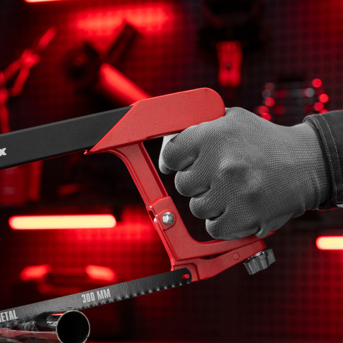 Ножовка по металлу, 300 мм, биметаллическое полотно, обрезиненная рукоятка Matrix по ценам производителя в Воронеже с доставкой по всей России