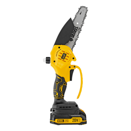 Цепная мини-пила аккумуляторная бесщет., CCS-150, шина 150 мм, Li-Ion, 20 В Denzel по ценам производителя в Воронеже с доставкой по всей России