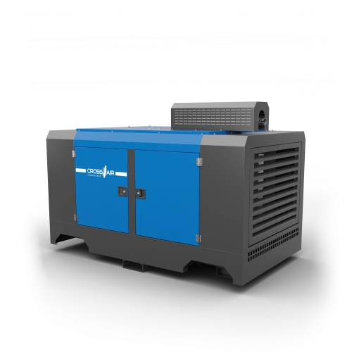 Дизельный стационарный компрессор Borey550-25BZ (II) с ПЖД по ценам производителя в Воронеже с доставкой по всей России