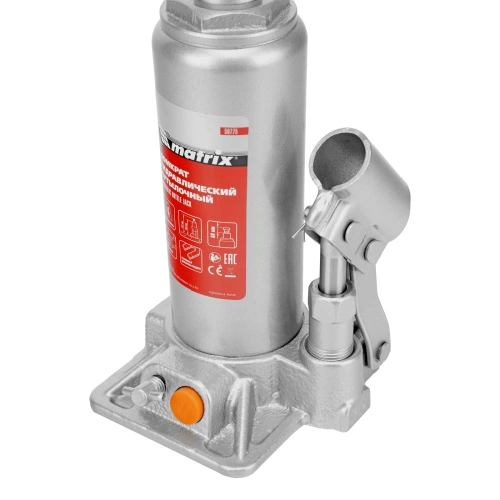 Домкрат гидравлический бутылочный, 4 т, h подъема 194-372 мм, в пластиковом кейсе Matrix по ценам производителя в Воронеже с доставкой по всей России