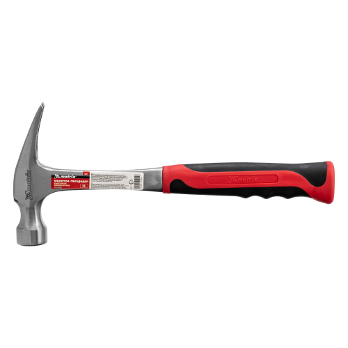 Молоток-гвоздодер, 570 г, цельнометаллический, двухкомпонентная рукоятка Matrix по ценам производителя в Воронеже с доставкой по всей России
