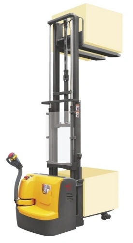 Штабелер самоходный 1,5 т 2,5 м XILIN CDDR15S двухуровневый (сопровождаемый) 24/240 В/Ач по ценам производителя в Воронеже с доставкой по всей России