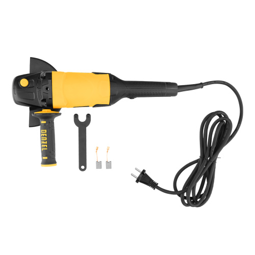 Машина шлифовальная угловая AG150-1500, 1500 Вт, 150 мм, 8500 об/мин Denzel по ценам производителя в Воронеже с доставкой по всей России