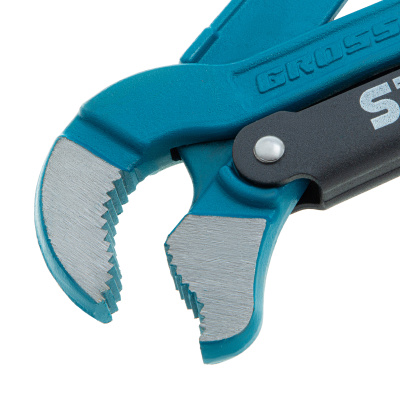 Ключ трубный рычажный 1, №1, цельнокованый, CrV, тип "S" Gross по ценам производителя в Воронеже с доставкой по всей России