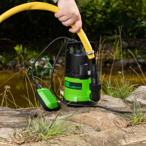 Дренажный насос для чистой воды СДН300-5, 300 Вт, напор 6.5м, 6500 л/ч Сибртех по ценам производителя в Воронеже с доставкой по всей России