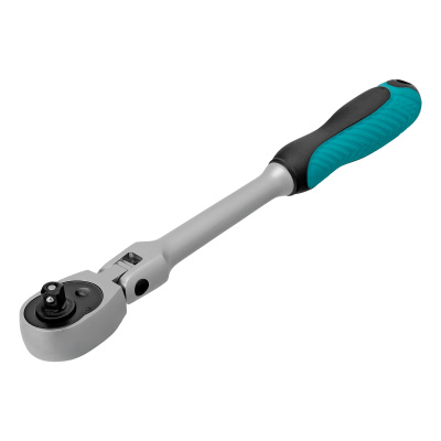 Ключ-трещотка шарнирный 1/4", СrV, 72 зуба, с быстрым сбросом, матовый хром Stels по ценам производителя в Воронеже с доставкой по всей России