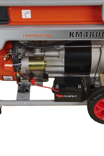 Генератор бензиновый 3,3 кВт 220В 16 л с электростартером и колесами TOR KM4800H по ценам производителя в Воронеже с доставкой по всей России