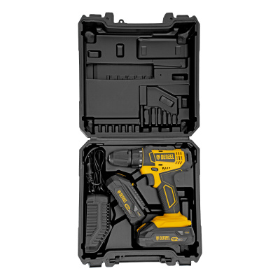 Дрель-шуруповерт аккумуляторная CDL-18-02BM, Li-Ion, 18 В, 2 аккумулятор Denzel по ценам производителя в Воронеже с доставкой по всей России