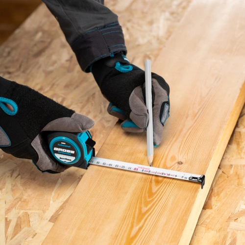 Рулетка Komfortabel 3 м х 19 мм,обрезиненный корпус Gross по ценам производителя в Воронеже с доставкой по всей России