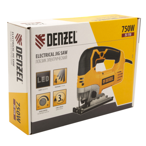 Лобзик электрический JS-110, 750 Вт, 110 мм Denzel по ценам производителя в Воронеже с доставкой по всей России