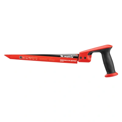 Ножовка по дереву выкружная, 300 мм, каленый зуб, двухкомпонентная рукоятка Matrix по ценам производителя в Воронеже с доставкой по всей России