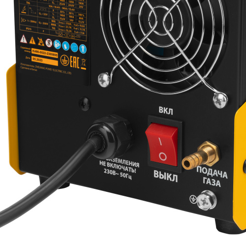 Аппарат инвертор. полуавтомат. сварки Mini MIG-140FG, 140 А, ПВ 60% Denzel по ценам производителя в Воронеже с доставкой по всей России