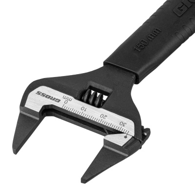 Ключ разводной, 150 мм, CrV, ультратонкие губки Gross по ценам производителя в Воронеже с доставкой по всей России