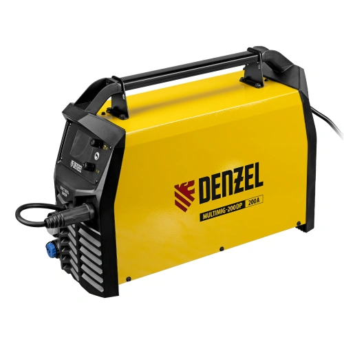 Аппарат инвертор. полуавтомат. сварки MultiMIG-200DP Synergy Double Pulse, 200 А, ПВ 80% Denzel по ценам производителя в Воронеже с доставкой по всей России