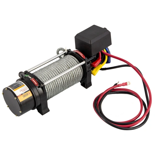 Лебедка автомобильная электрическая LB-4000, 4.5 т, 3.7 кВт, 12 В Denzel по ценам производителя в Воронеже с доставкой по всей России