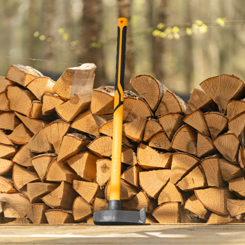 Колун-кувалда 3000 г, кованая, фибергласовая  рукоятка c TPR покрытием, 880 мм Denzel по ценам производителя в Воронеже с доставкой по всей России