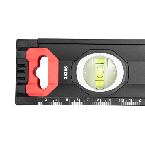 Уровень алюминиевый, усиленный, фрезерованный, 3 глазка, двухкомпонентные рукоятки, 2000 мм Matrix по ценам производителя в Воронеже с доставкой по всей России