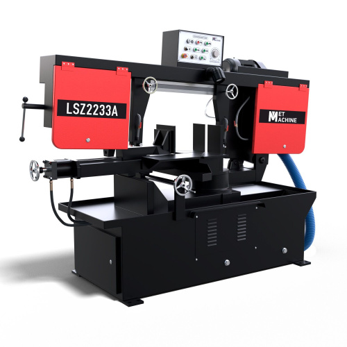 Полуавтоматический ленточнопильный станок LSZ2233 с поворотной рамой по ценам производителя в Воронеже с доставкой по всей России