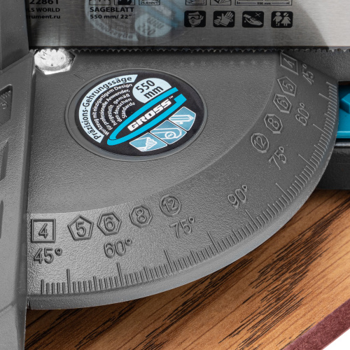 Стусло прецизионное, пила 550 мм, две прижимные струбцины Gross по ценам производителя в Воронеже с доставкой по всей России